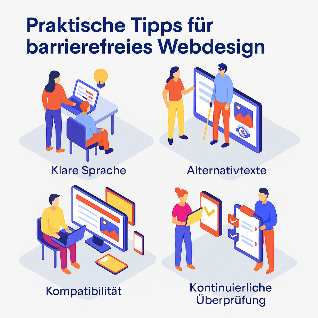 Barrierefreie Homepage mit barrierefreiem Webdesign 2 Barrierefreie Homepage mit barrierefreiem Webdesign von einem Webdesigner aus Köln