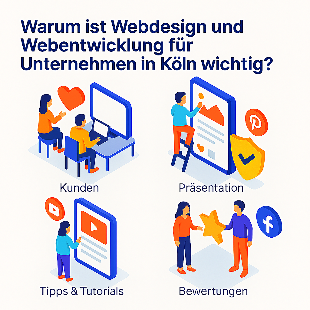Webdesign und Webentwicklung für Kölner Unternehmen von einem Webdesigner aus Köln
