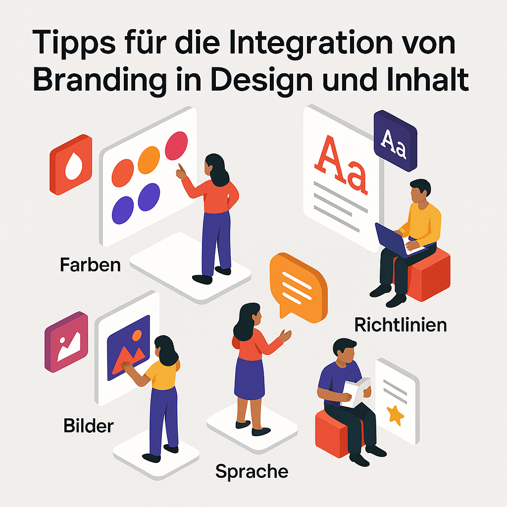 Tipps für die Integration von Branding in Design und Inhalt
