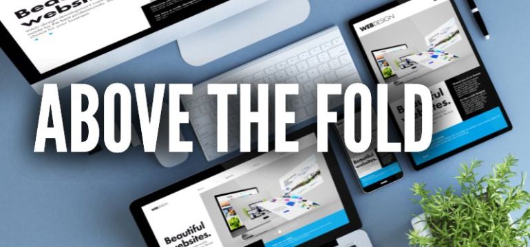 Above the fold