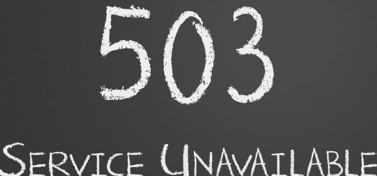 HTTP-Statuscode 503