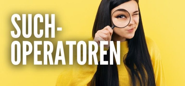 Suchoperatoren