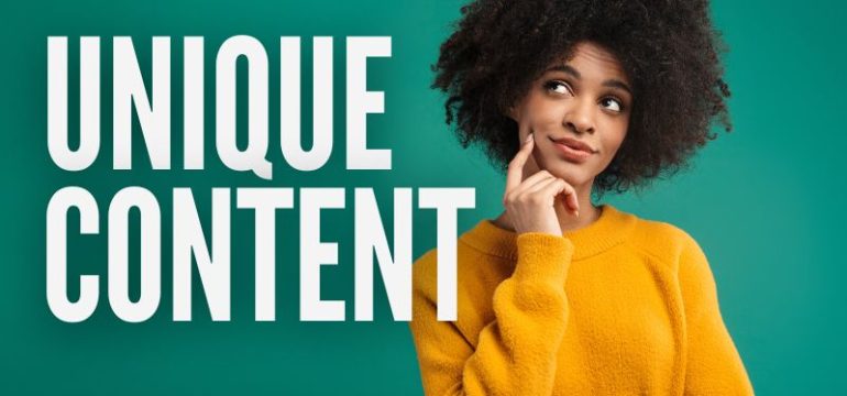Unique Content