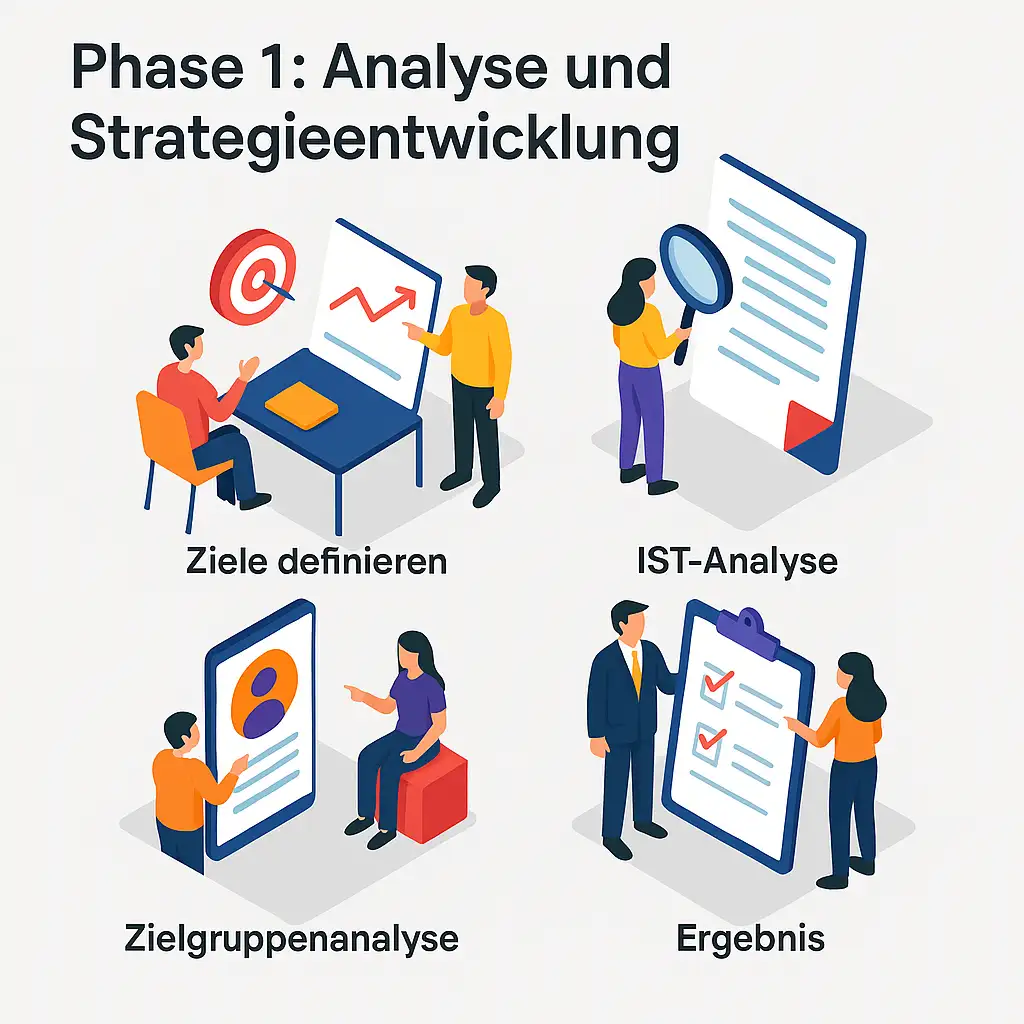 Die 1. Phase ist das Fundament bei einem Website-Relaunch 