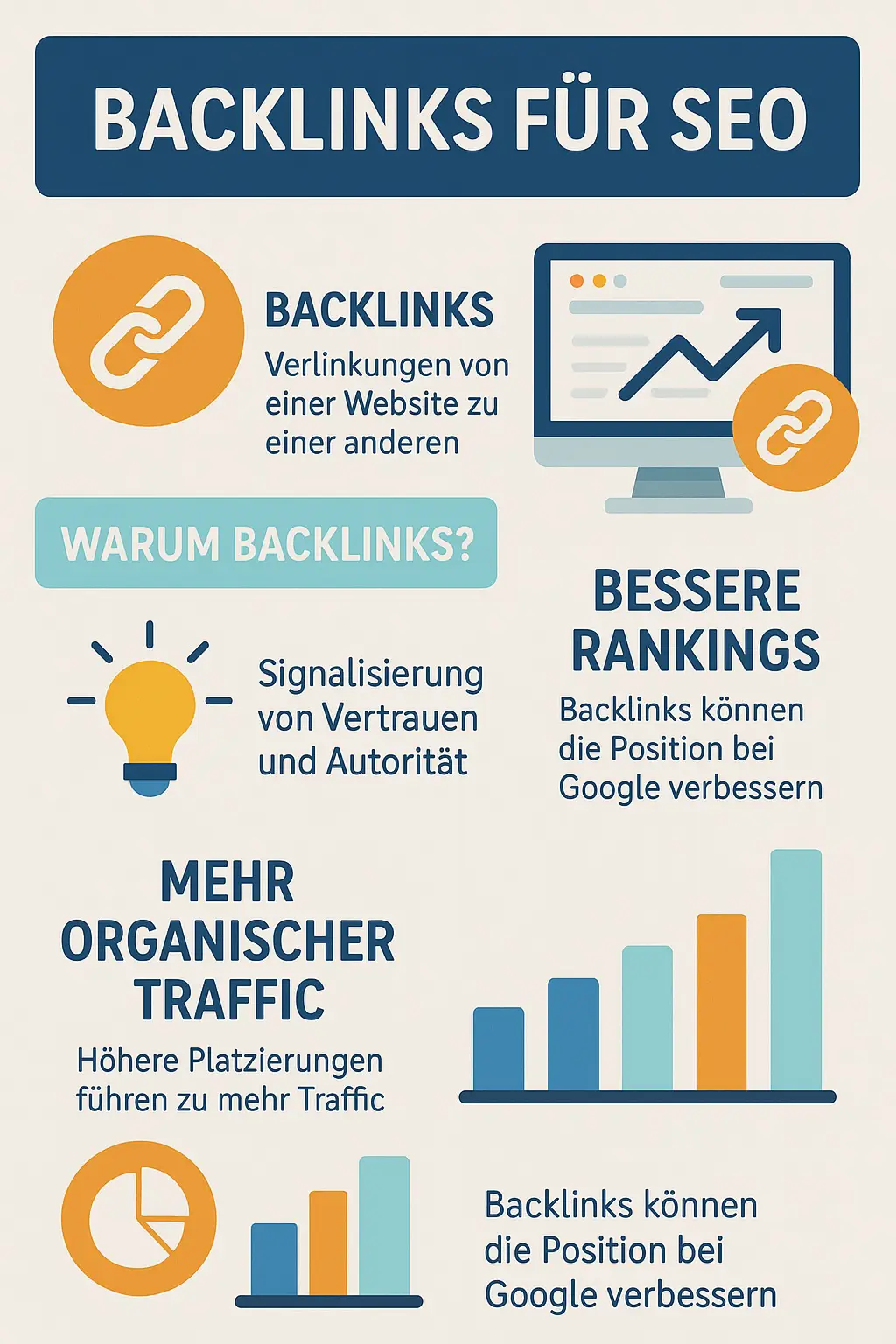 Mehr Sichtbarkeit auf Google dank SEO und Backlinks

