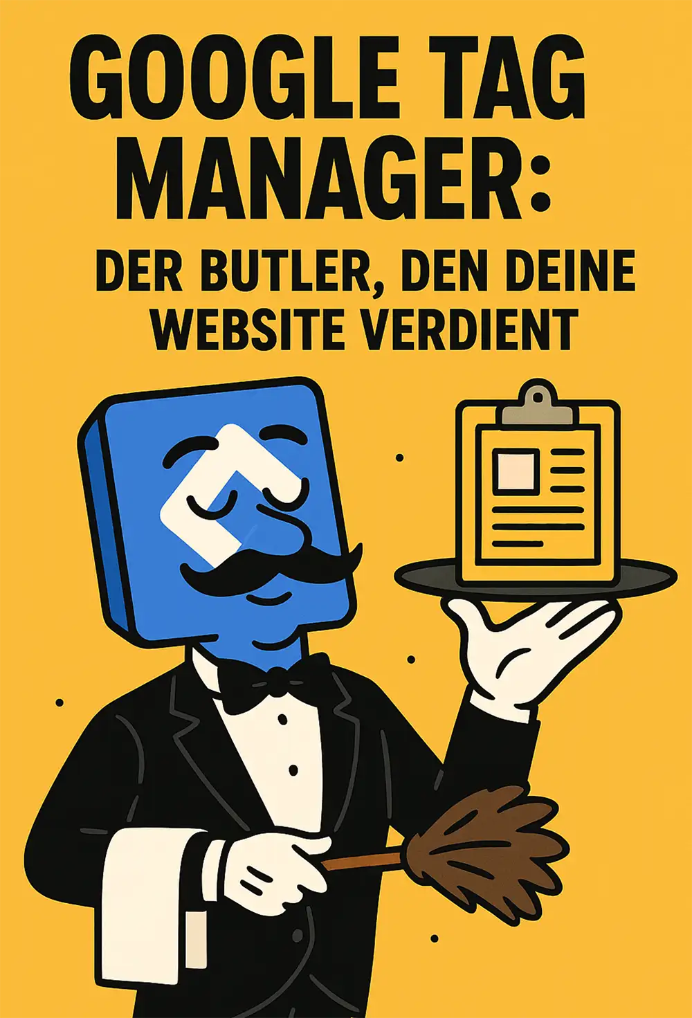 Google Tag Manager Cartoon