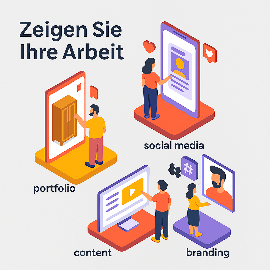 Social Media für Schreiner und Tischler 2 Zeigen Sie Ihre Arbeit